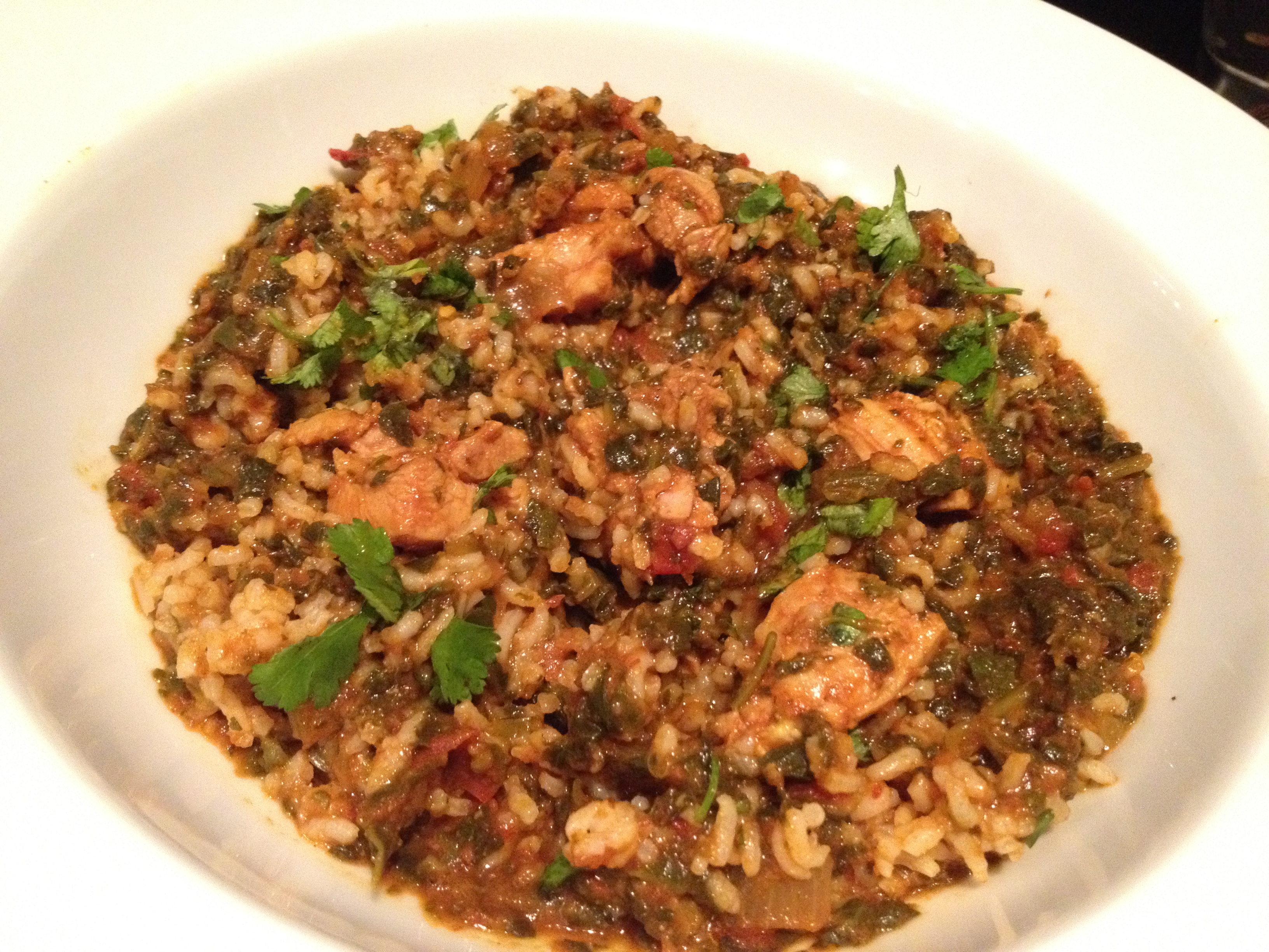 Chicken Saag Curry Calories